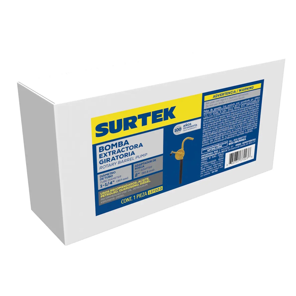 Foto 3 pulgar | Bomba Extractora Giratoria P/lubricantes Surtek