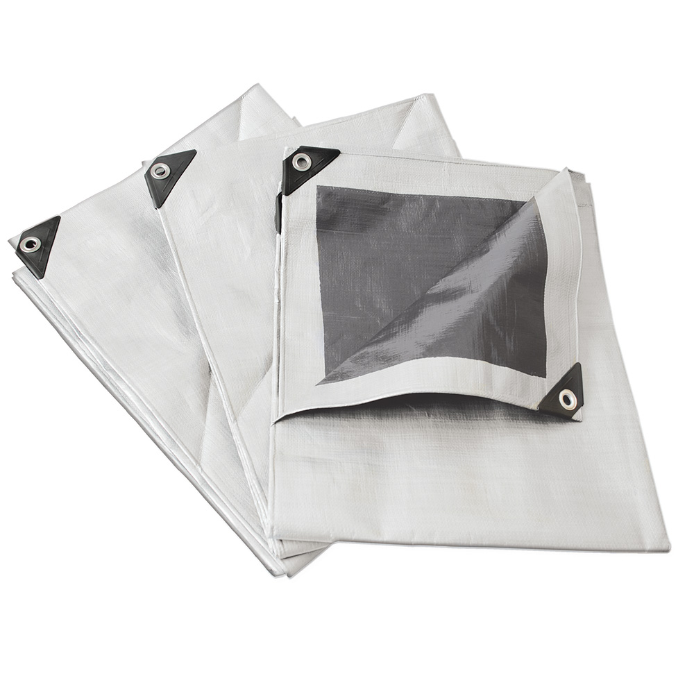 Lona Reforzada Polietileno Blanco 3x4m Resistente Surtek