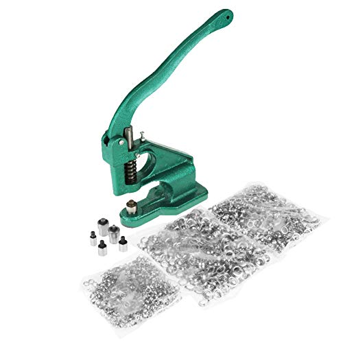 Máquina De Ojales Yosoo, Perforadora Manual De Alta Resistencia Con 3 Troqueles - Venta Internacional.