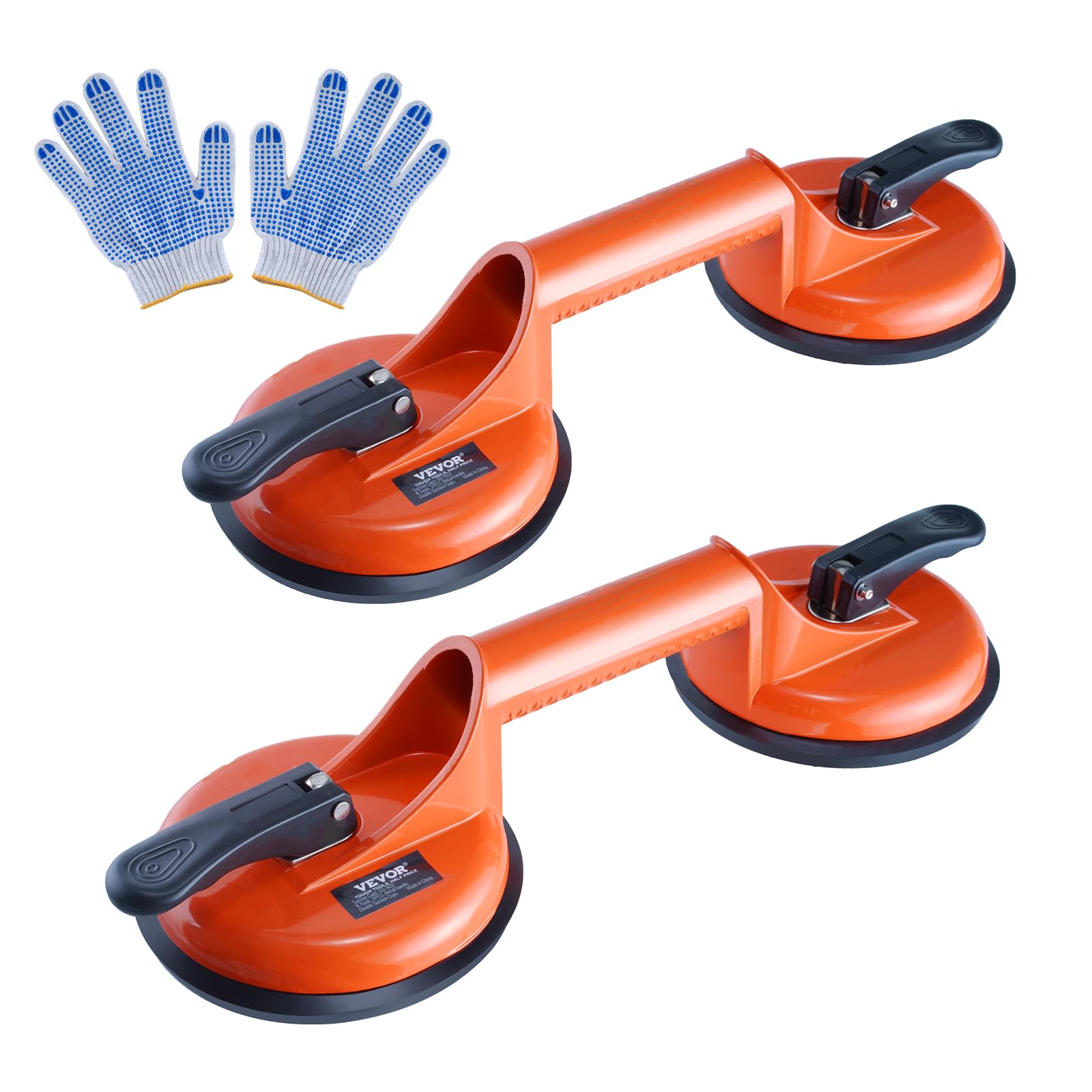 Ventosas De Vidrio Con Mango De Aluminio Vevor De Alta Resistencia - Venta Internacional.