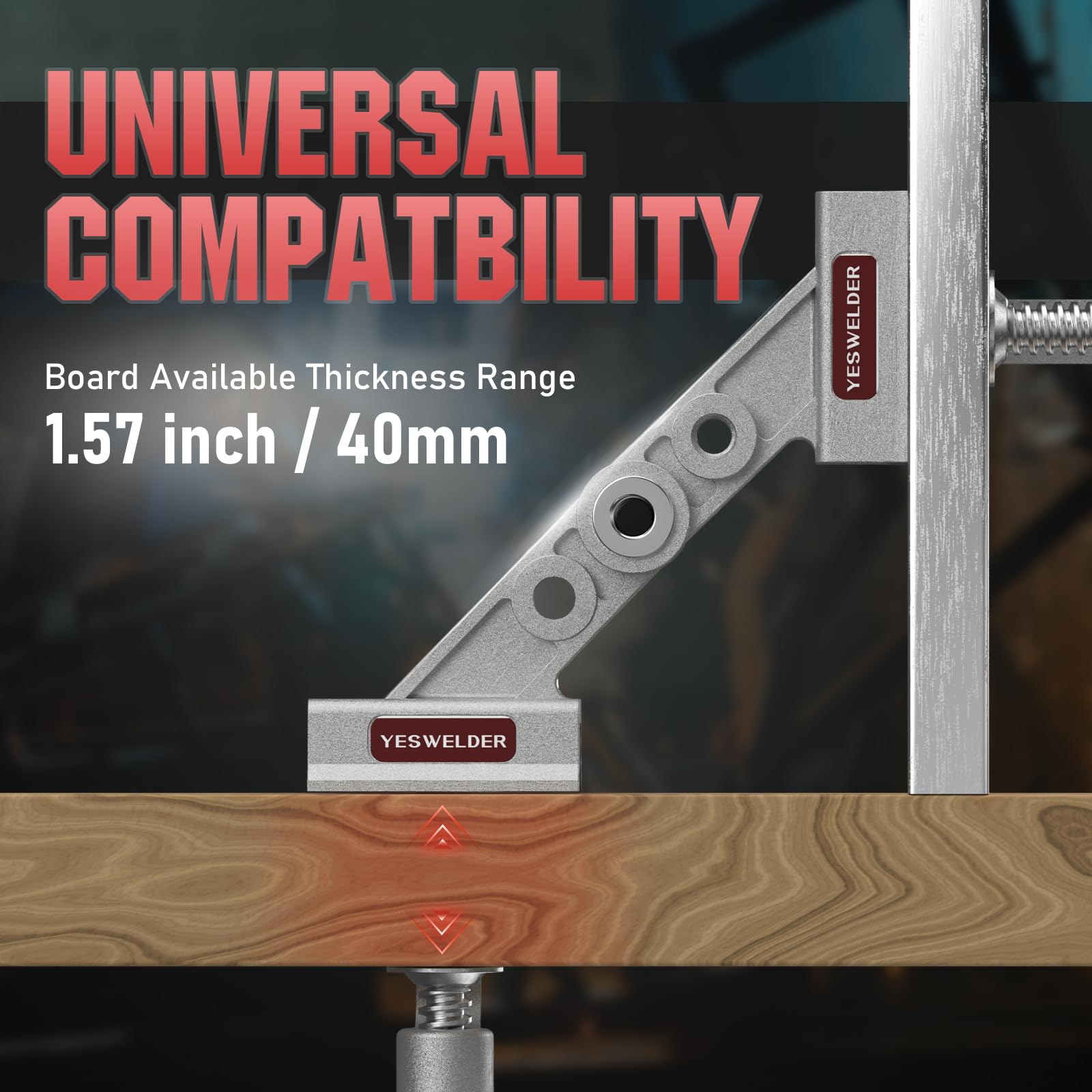 Foto 4 pulgar | Abrazadera De Tubo Yeswelder 10-180° De Aleación De Aluminio Ajustable - Venta Internacional.