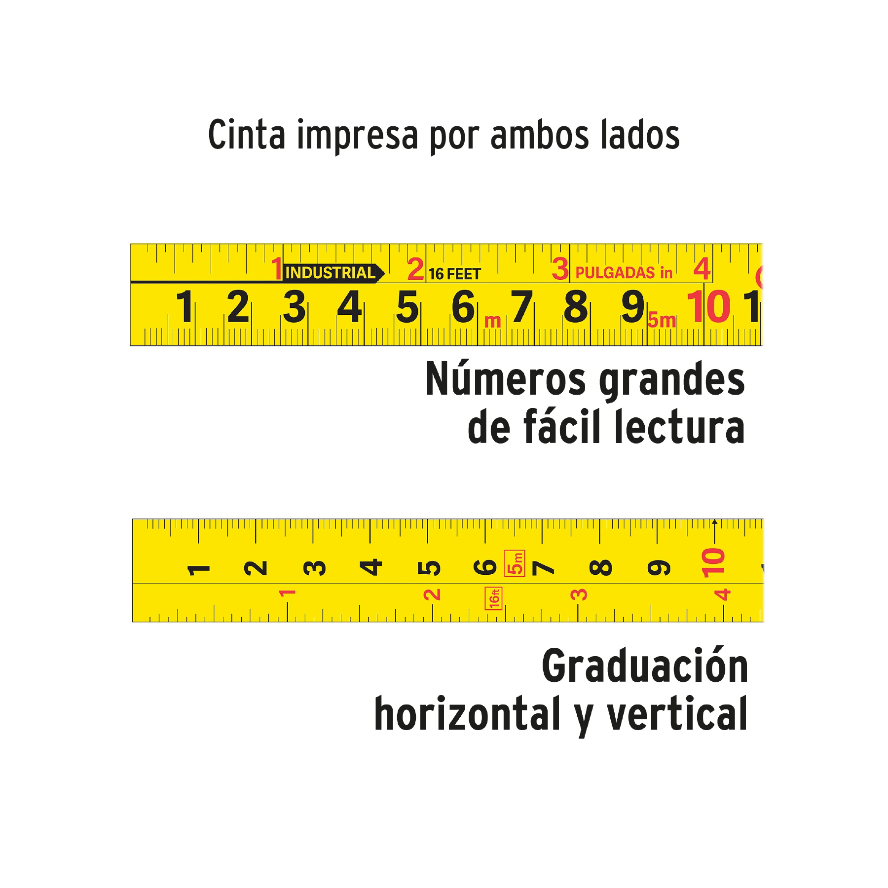 Foto 4 pulgar | Flexometro 5.5 M Autolock