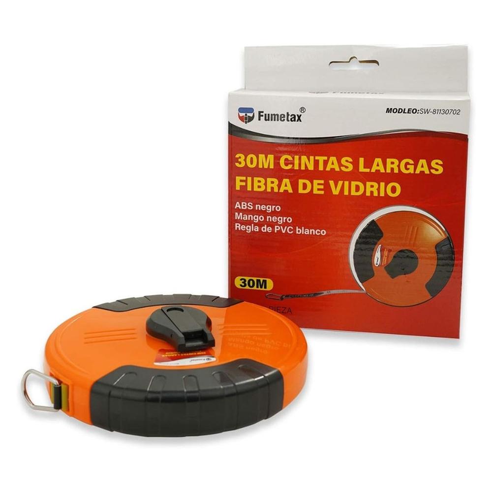 Cinta Métrica Fumetax 2 Cara Fibra De Vidrio 30m Sw-81130702