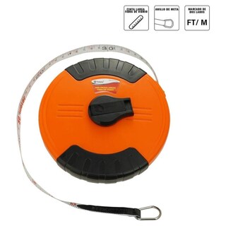 Foto 3 | Cinta Métrica Fumetax 2 Cara Fibra De Vidrio 30m Sw-81130702