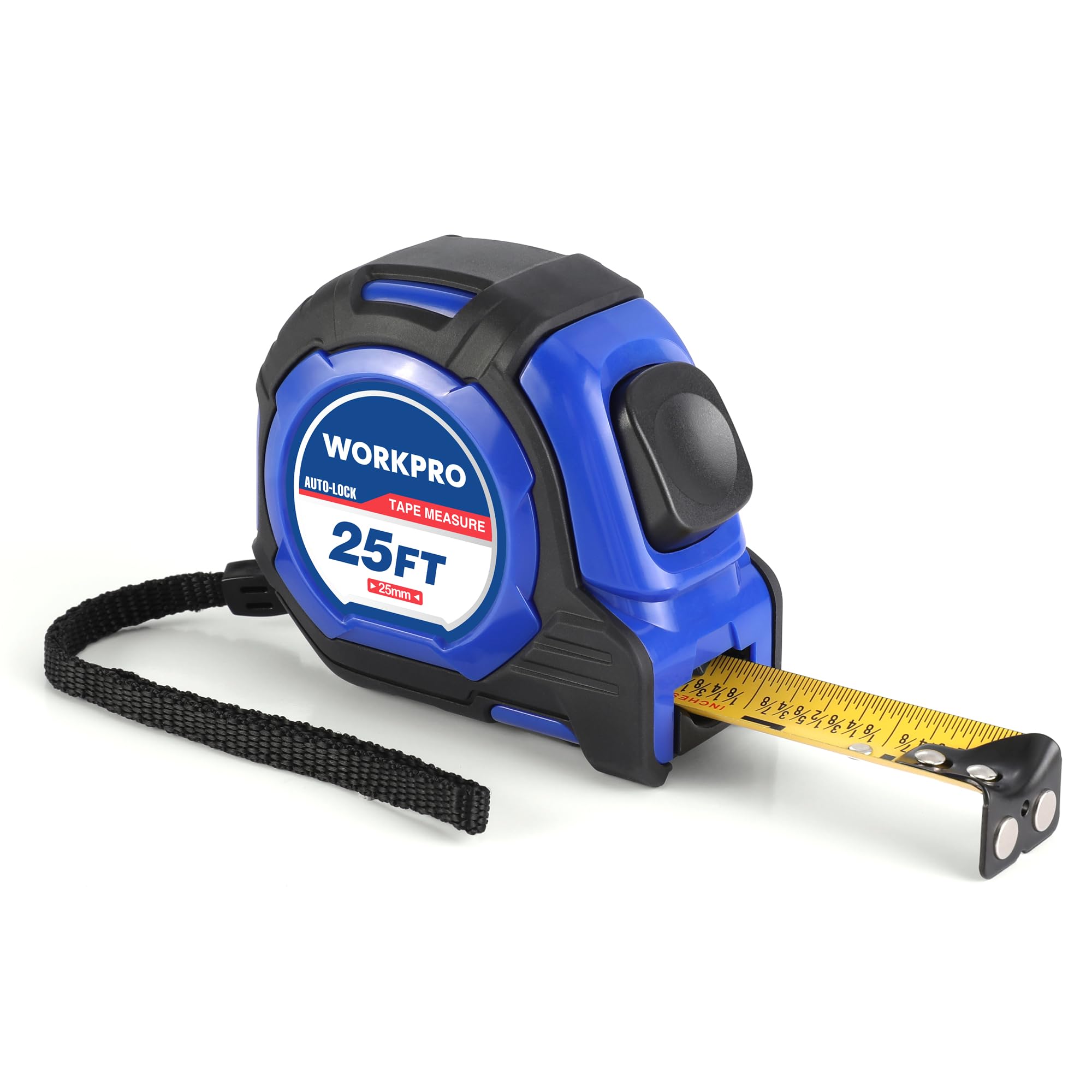Foto 1 | Cinta Métrica Workpro De 7,6 M Con Bloqueo Automático De Fracciones 1/8, Ingeniero - Venta Internacional.