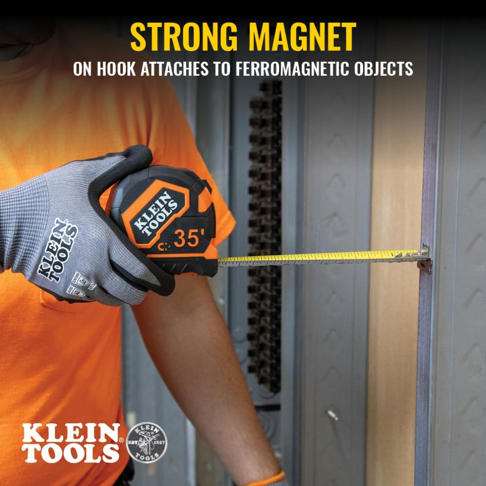Foto 3 | Cinta Métrica Klein Tools 9235, Resistente, Magnética, 10 M - Venta Internacional.