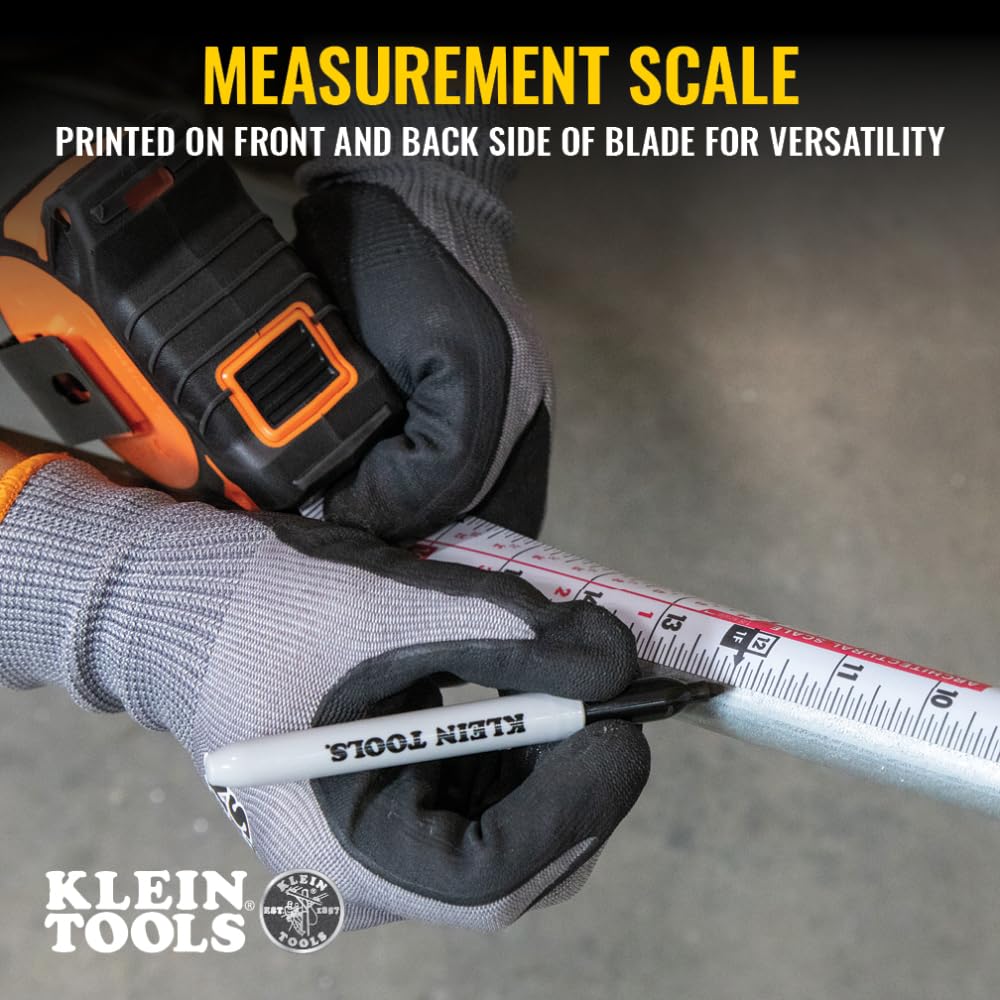 Foto 5 pulgar | Cinta Métrica Klein Tools 9235, Resistente, Magnética, 10 M - Venta Internacional.