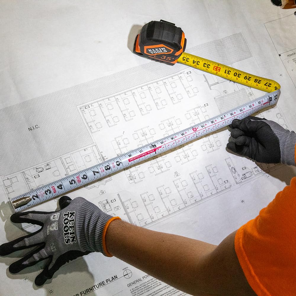 Foto 6 | Cinta Métrica Klein Tools 9235, Resistente, Magnética, 10 M - Venta Internacional.