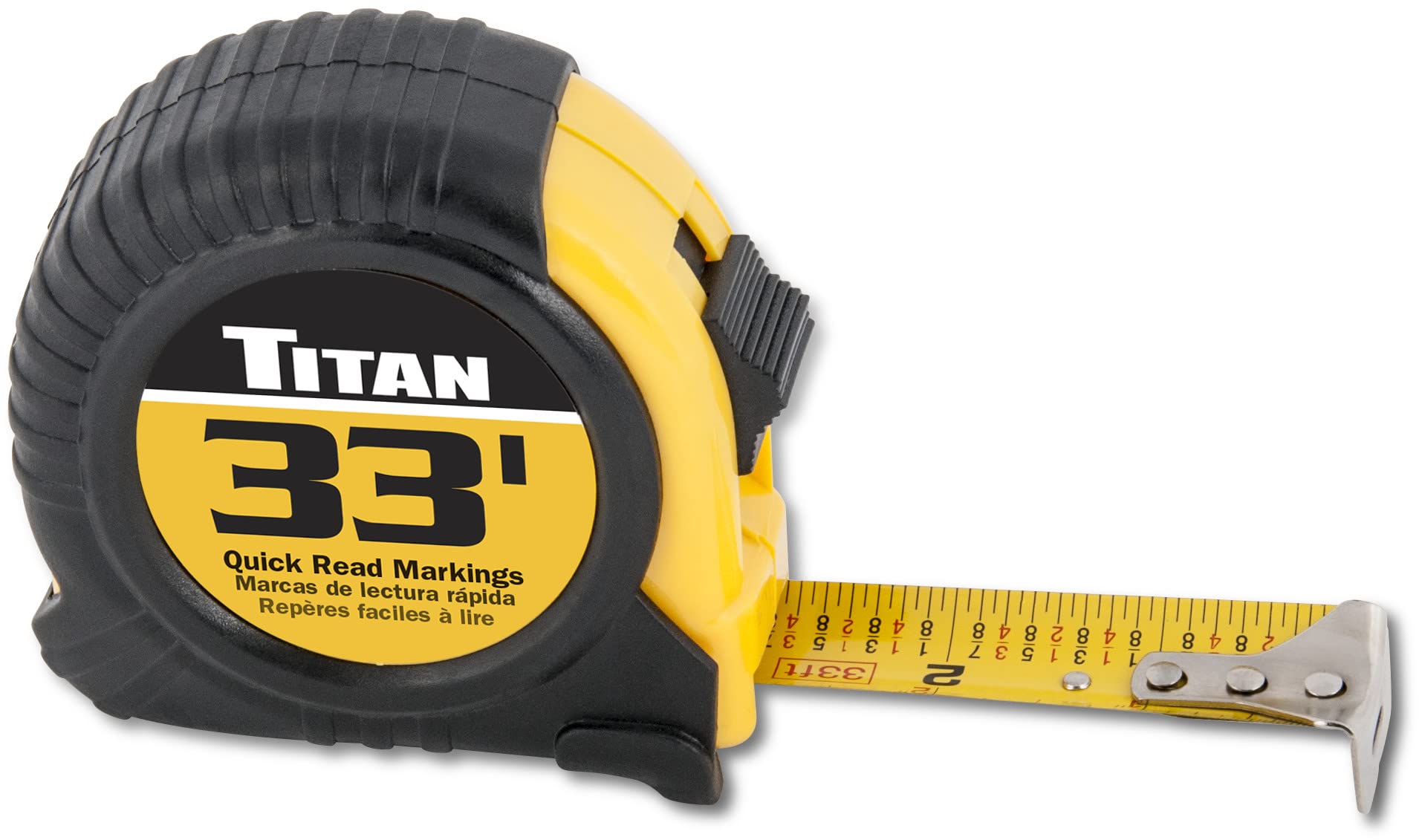 Foto 2 pulgar | Cinta Métrica Titan 10908, 10 M/33 Pies, Marcas De Lectura Rápida - Venta Internacional.
