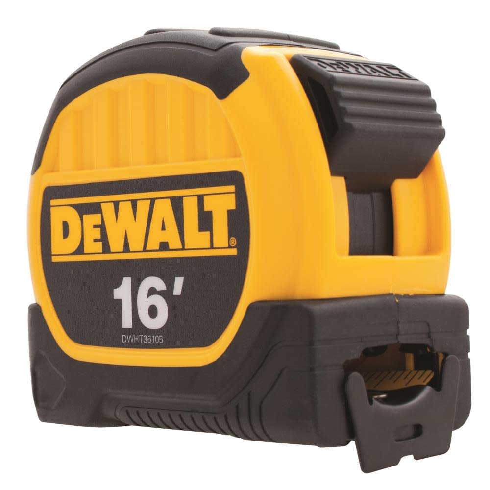 Foto 2 | Cinta Métrica Dewalt, Hoja De Lectura Fraccionada Con Base De 5 M/16 Pies De Ancho - Venta Internacional.