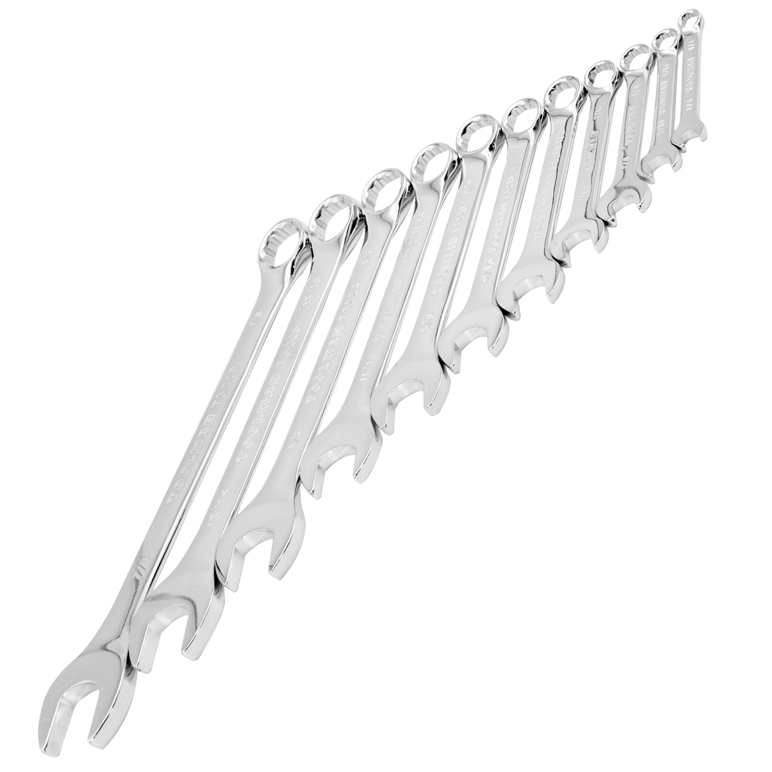 Foto 4 pulgar | Llaves Combinadas Juego con 11 Piezas Estándar Toolman