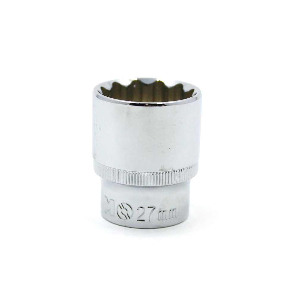 Dado Bi-hexagonal Métrico de 1/2" Irimo 27 mm