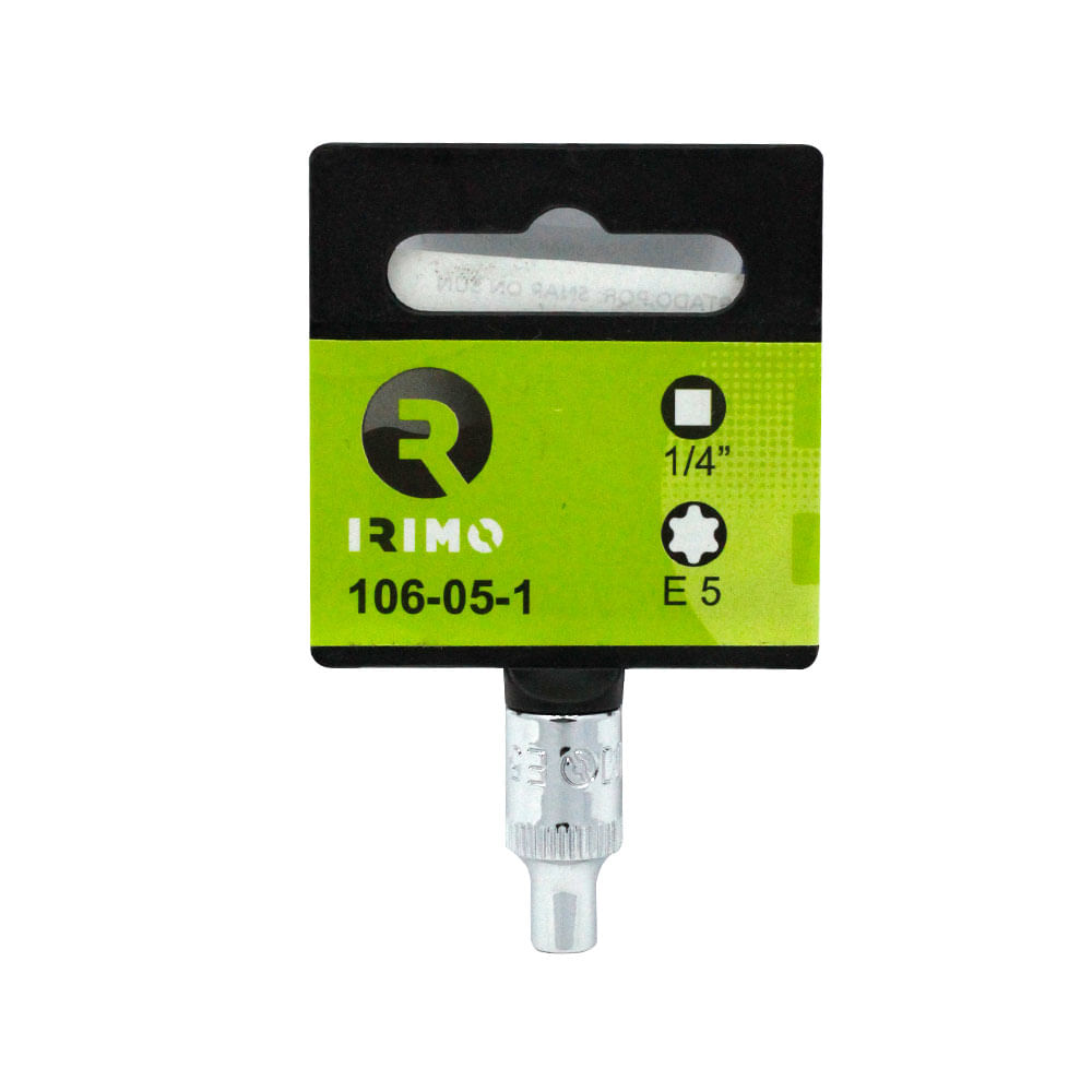 Foto 1 | Dado Torx E-5 de 1/4" Irimo