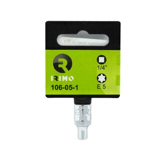 Foto 1 | Dado Torx E-5 de 1/4" Irimo