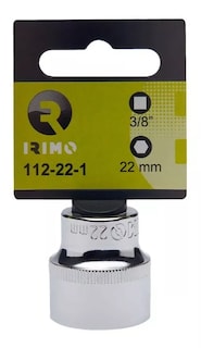 Foto 3 | Dado Hexagonal 3/8 Plg Irimo 112-22-1 22 mm