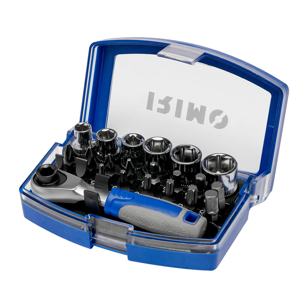 Juego De Dados Y Puntas De 1/4 Irimo 109-23-4 23 pz