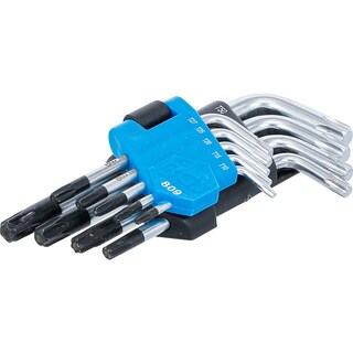 Foto 1 | Juego Llaves Torx De Seguridad | T10 - T50 | 9 Pz | Bgs 809
