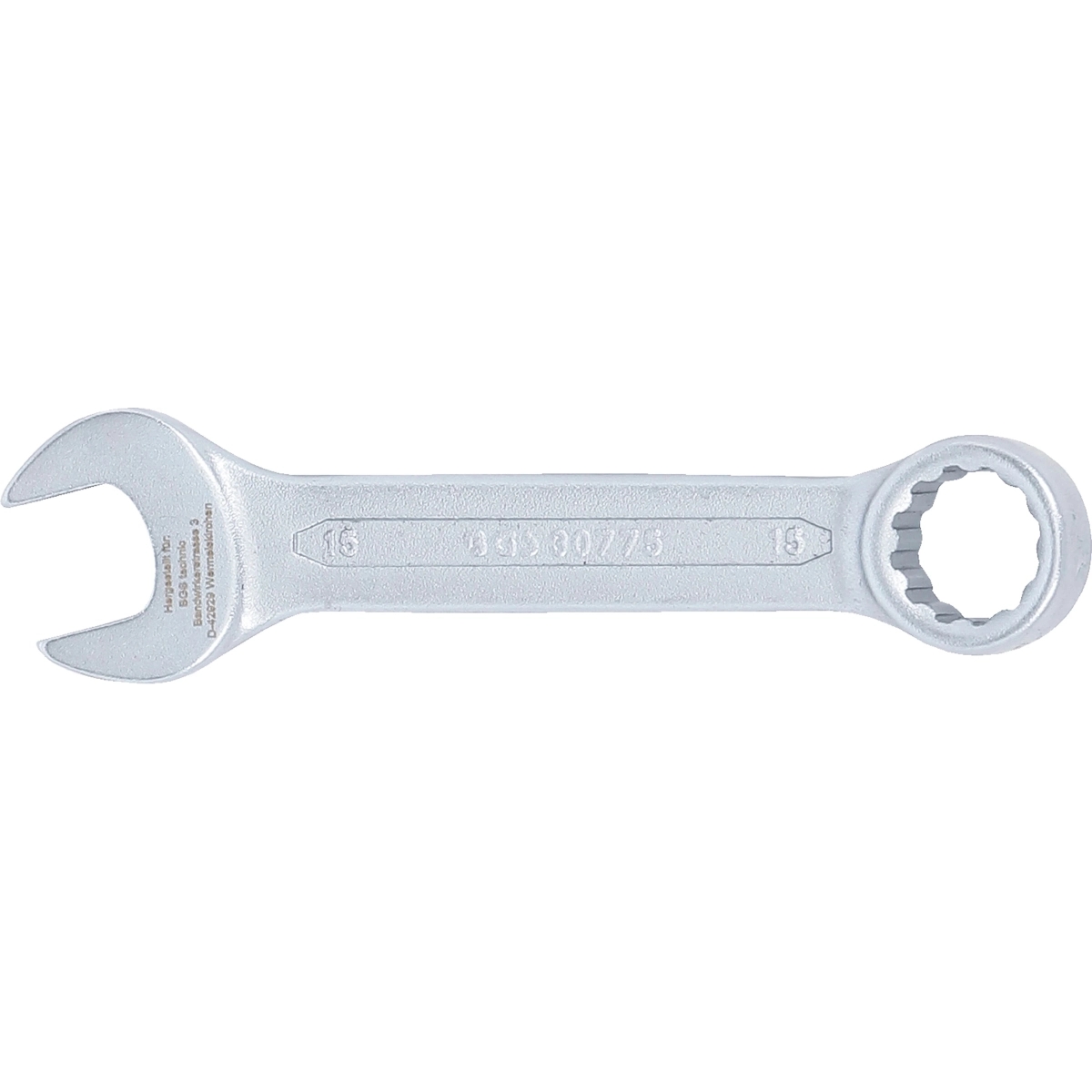 Foto 4 pulgar | Llave Combinada | Extra Corta | 15 Mm | Bgs 30775