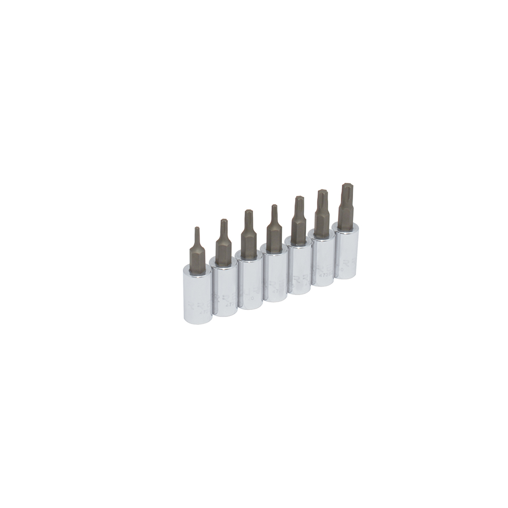 Foto 2 pulgar | Juego De Dados Con Punta Torx Cuadro De 1/4'', En Riel, 7 Piezas Urrea
