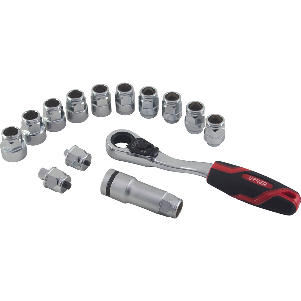 Juego De Dados Y Accesorios Cuadro De 3/8'' Go-through Combinado, 14 Piezas Urrea