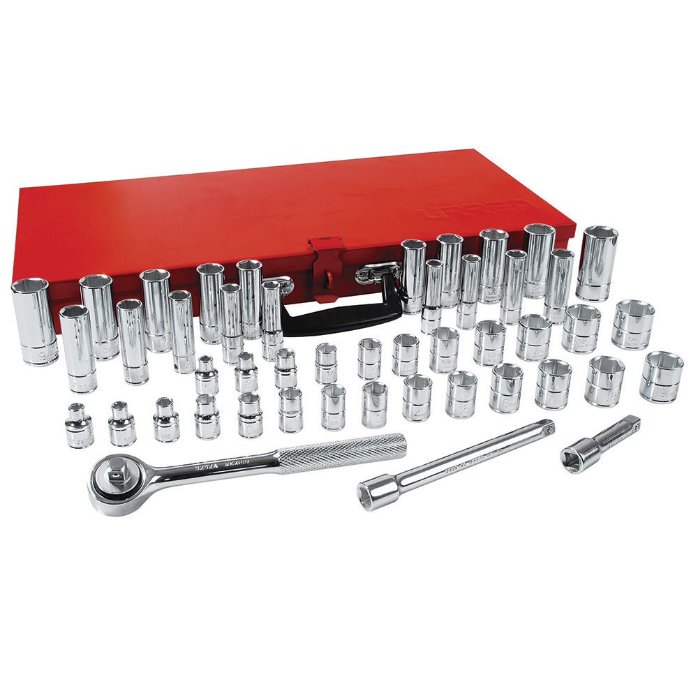 Juego De Dados Y Accesorios Cuadro De 3/8'' Combinado, 48 Piezas Urrea
