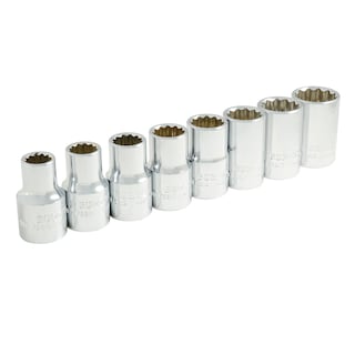 Foto 1 | Juego De Dados Cuadro De 1/2'' En Pulgadas, 12 Puntas, 8 Piezas Surtek