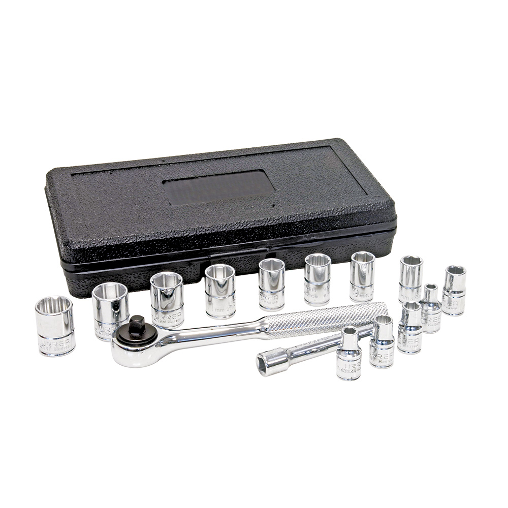 Juego De Dados Y Accesorios Cuadro De 1/4'' Combinado, 15 Piezas Urrea