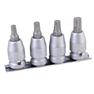 Foto 1 | Juego De Dados Con Punta Torx Cuadro De 1/2'', 4 Piezas Surtek
