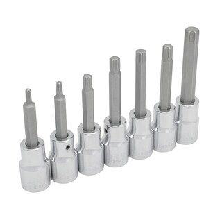 Foto 1 | Juego De Dados Con Punta Torx Cuadro De 1/2'', En Riel, 7 Piezas Urrea
