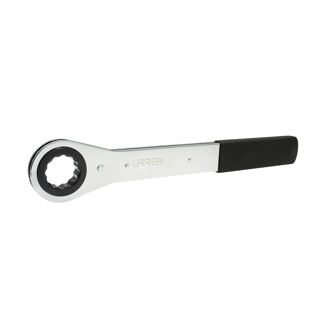 Llave De Estrías Pulido Espejo Plana De Matraca En Pulgadas, 12 Puntas, 1-7/8'' Urrea