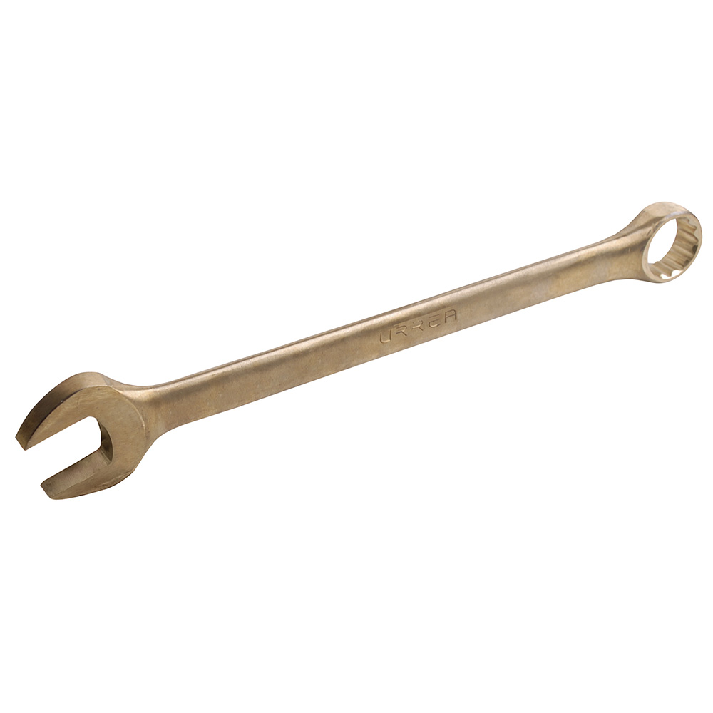 Llave Combinada De Bronce-aluminio Antichispa En Pulgadas, 12 Puntas, 1-7/8'' Urrea