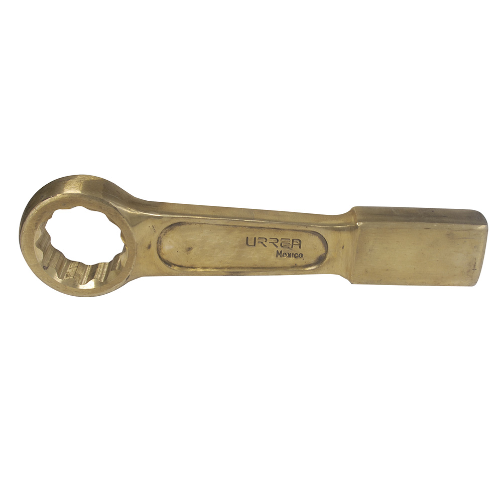 Llave De Golpe Plana De Bronce-aluminio Antichispa En Pulgadas, 12 Puntas, 1-1/2'' Urrea