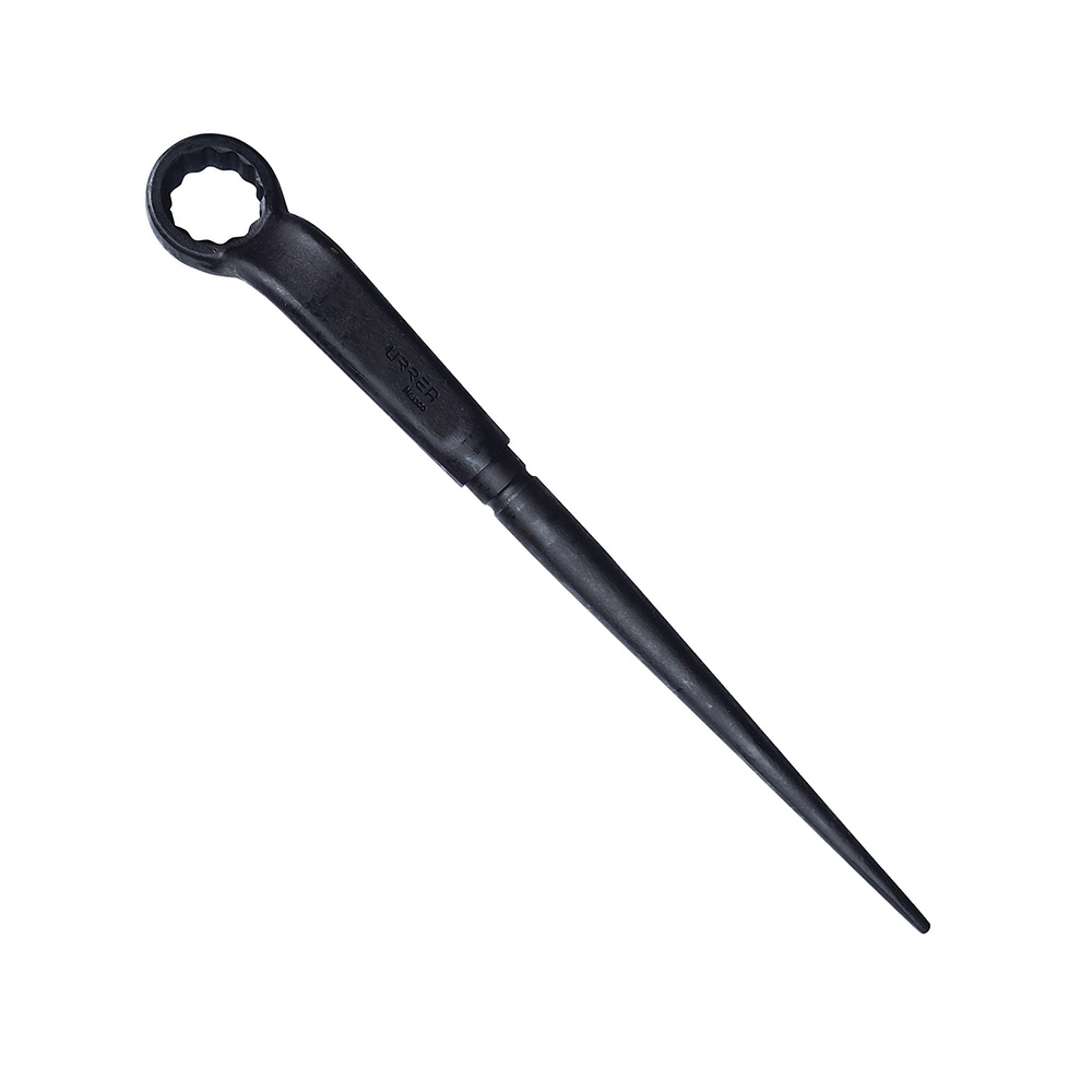 Llave Acodada De Alta Palanca Fosfatizada Con Cola En Métrica, 12 Puntas, 50 Mm Urrea