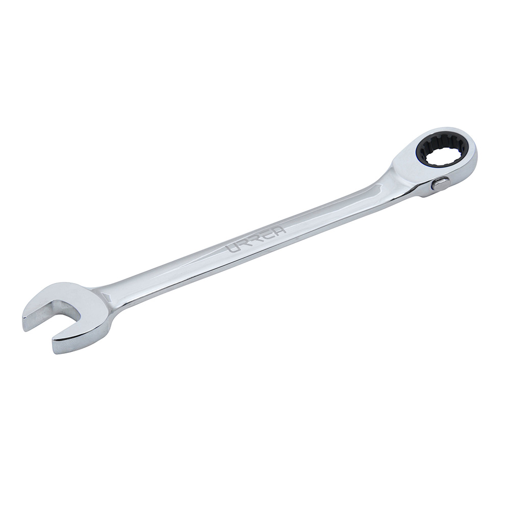 Llave Combinada Pulido Espejo De Matraca Spline Reversible Métrica, 13 Mm Urrea