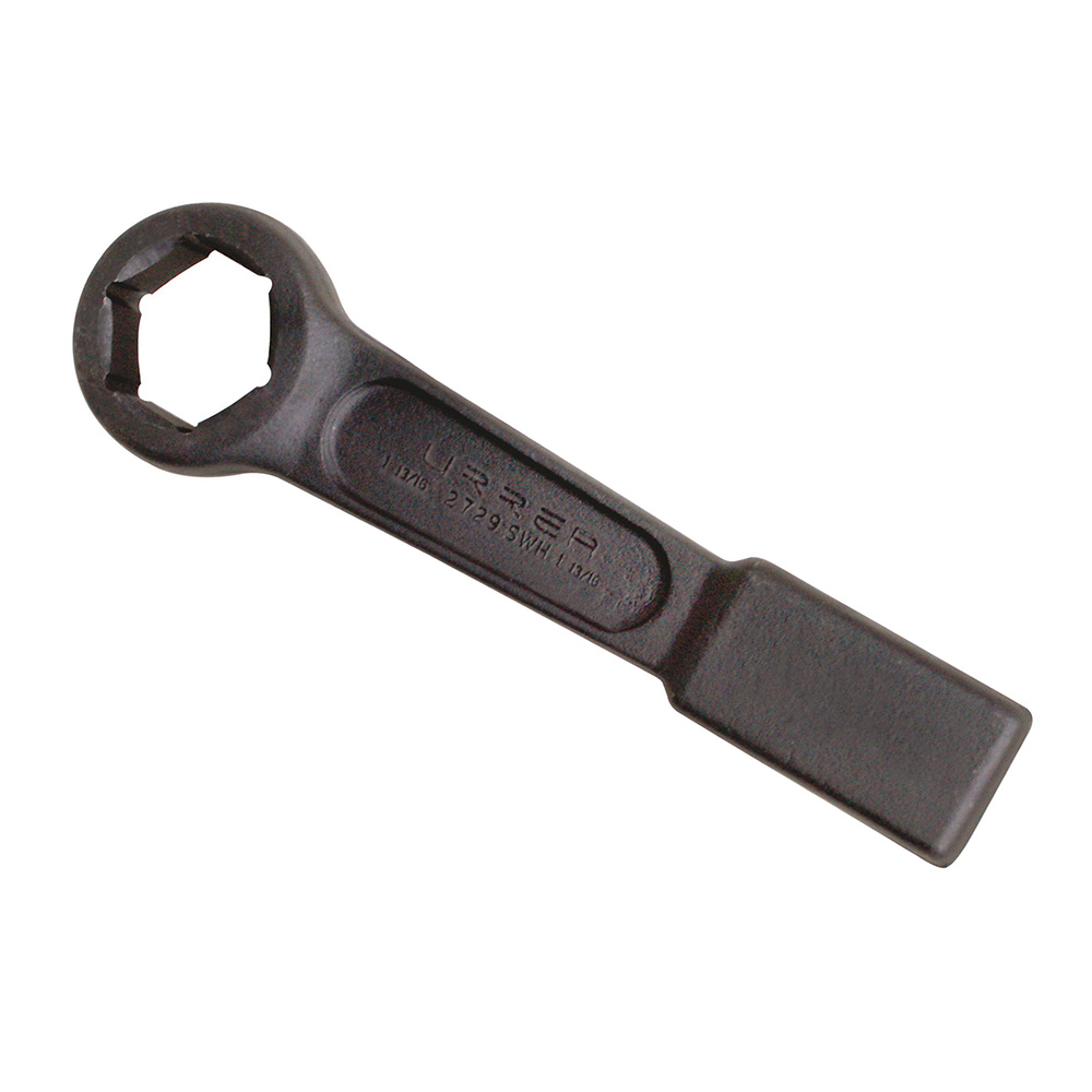 Llave De Golpe Plana Fosfatizada En Pulgadas, 6 Puntas, 1-13/16'' Urrea