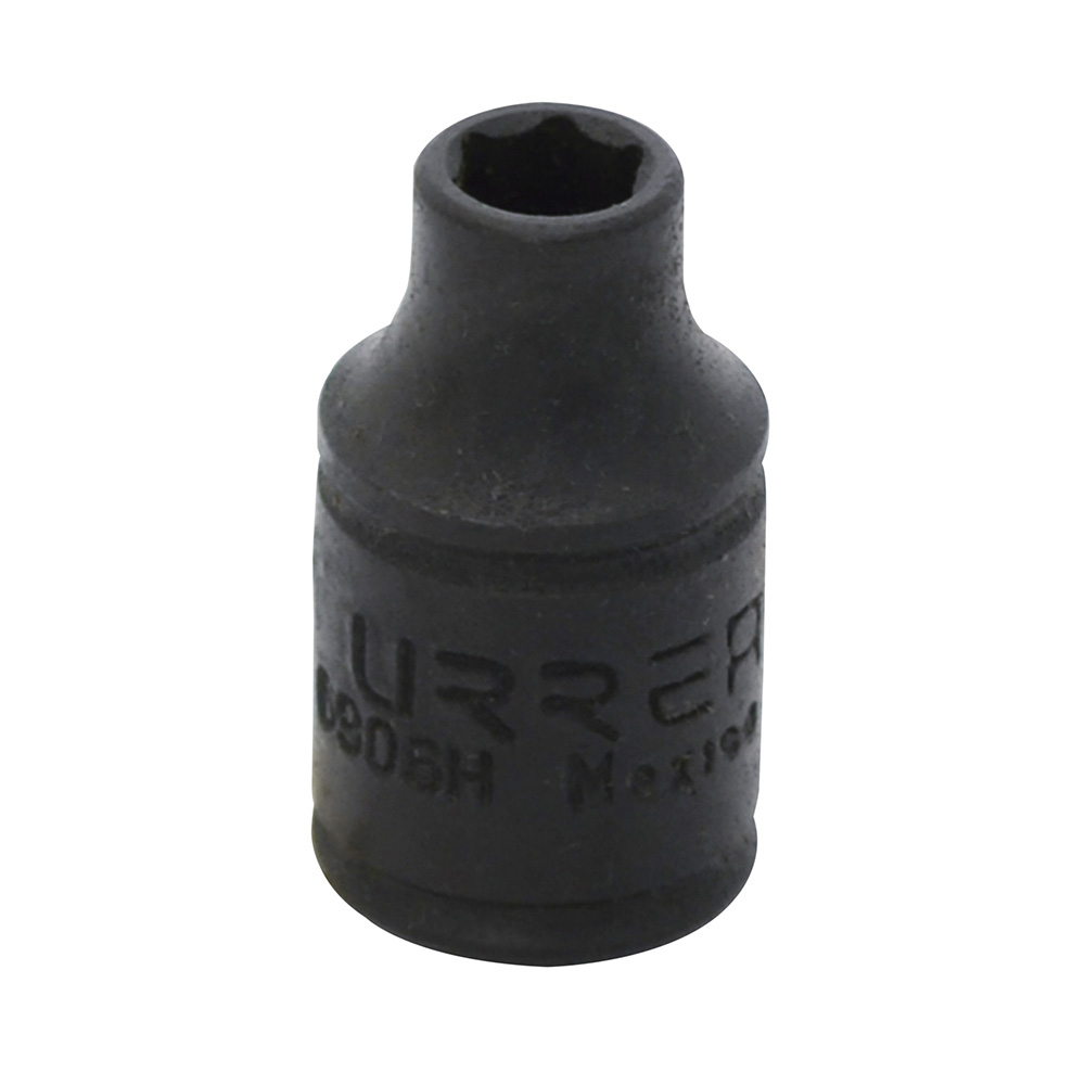 Dado De Impacto Cuadro De 1/4'', 6 Puntas, En Pulgadas, 3/16'' Urrea