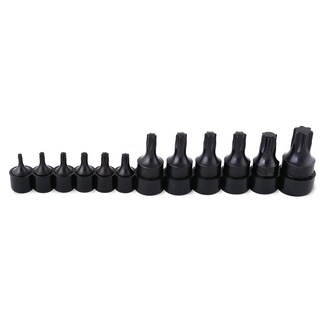 Foto 1 | Juego De Dados Con Punta Torx Cuadro De 1/4'', 3/8'' Y 1/2'', 12 Piezas Urrea