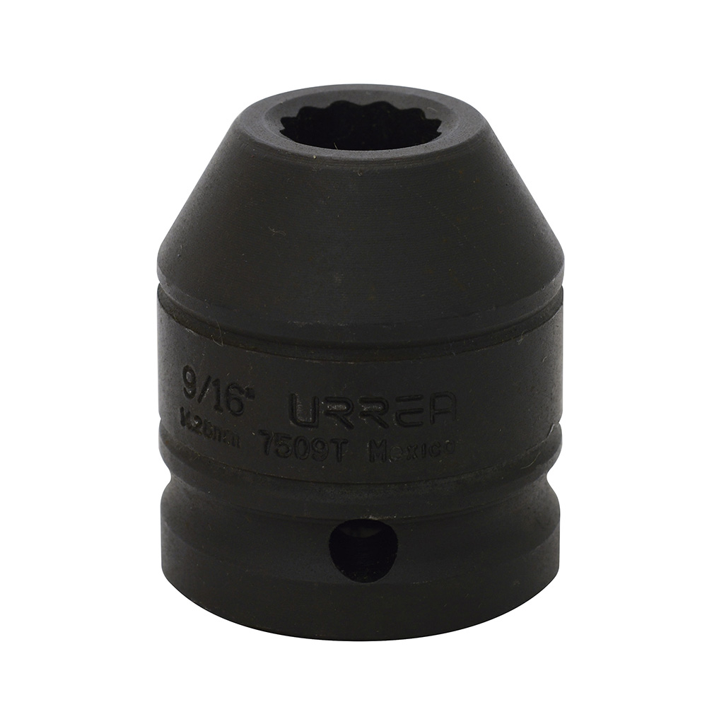 Dado De Impacto Cuadro De 3/4'', 12 Puntas, En Pulgadas, 9/16'' Urrea