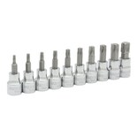 Juego De Dados Punta Torx Cuadro De 3/8'', 10 Piezas Surtek