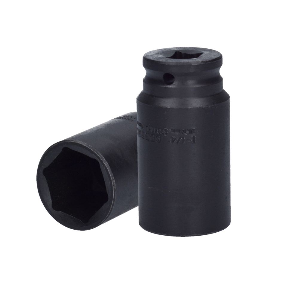 Dado De Impacto Largo Cuadro De 1/2'', 6 Puntas, En Pulgadas, 1-1/4'' Surtek