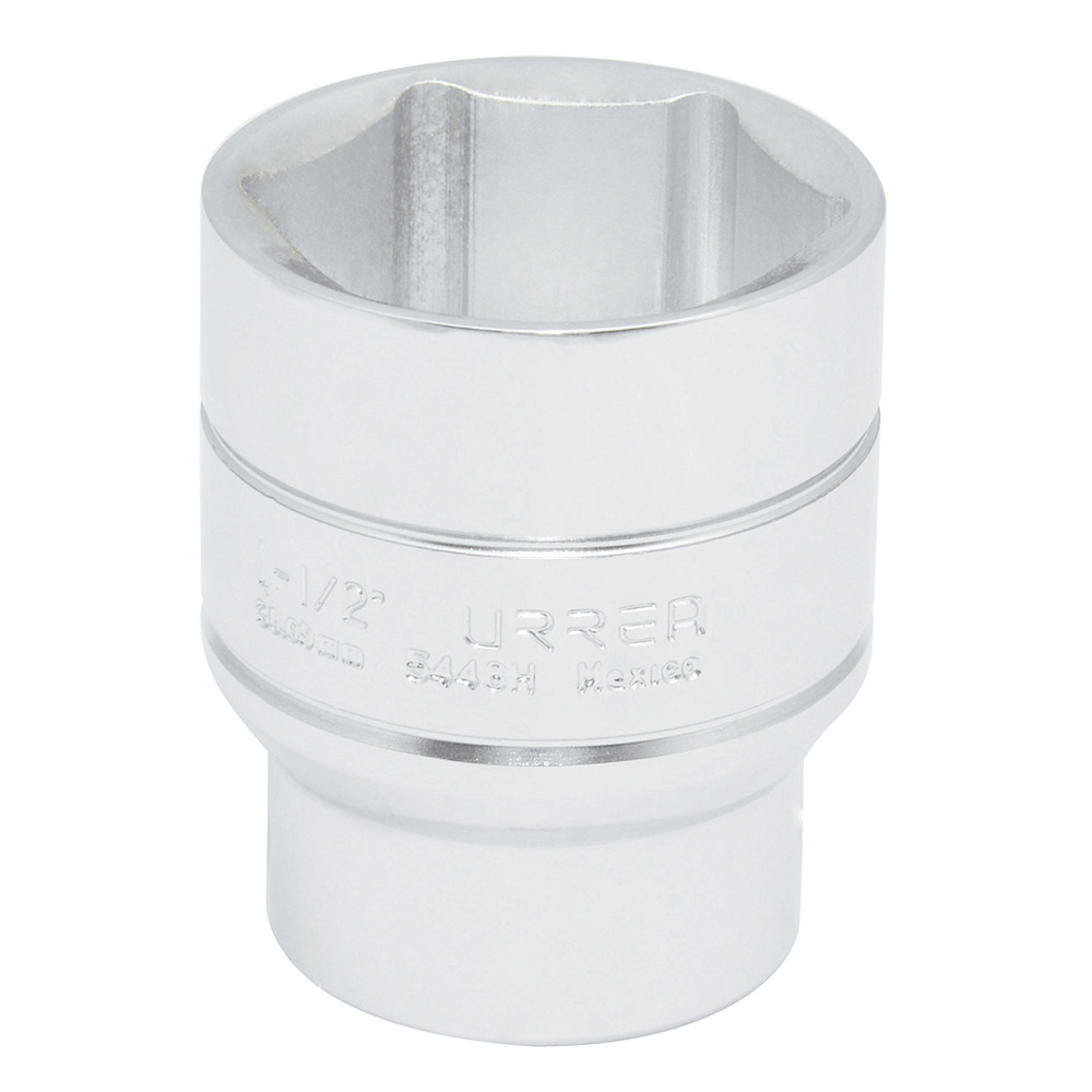 Dado Cuadro De 1/2'', 6 Puntas, En Pulgadas, 1-7/16'' Urrea