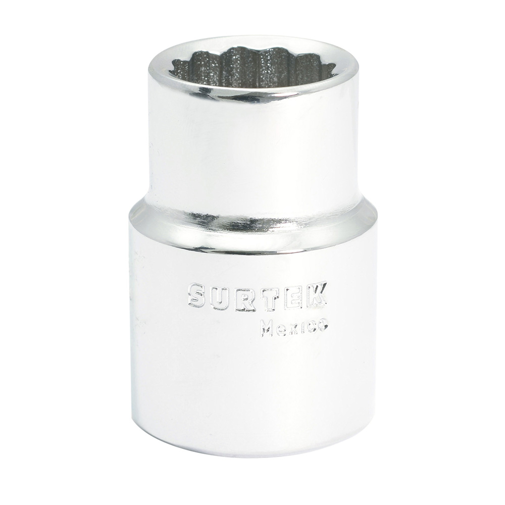 Dado Cuadro De 3/4'', En Pulgadas, 12 Puntas, 3/4'' Surtek
