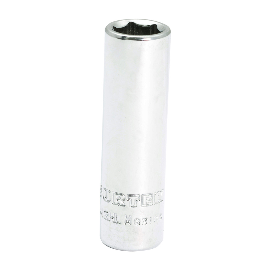 Dado Largo Cuadro De 1/4'', 6 Puntas, En Pulgadas, 3/16'' Surtek