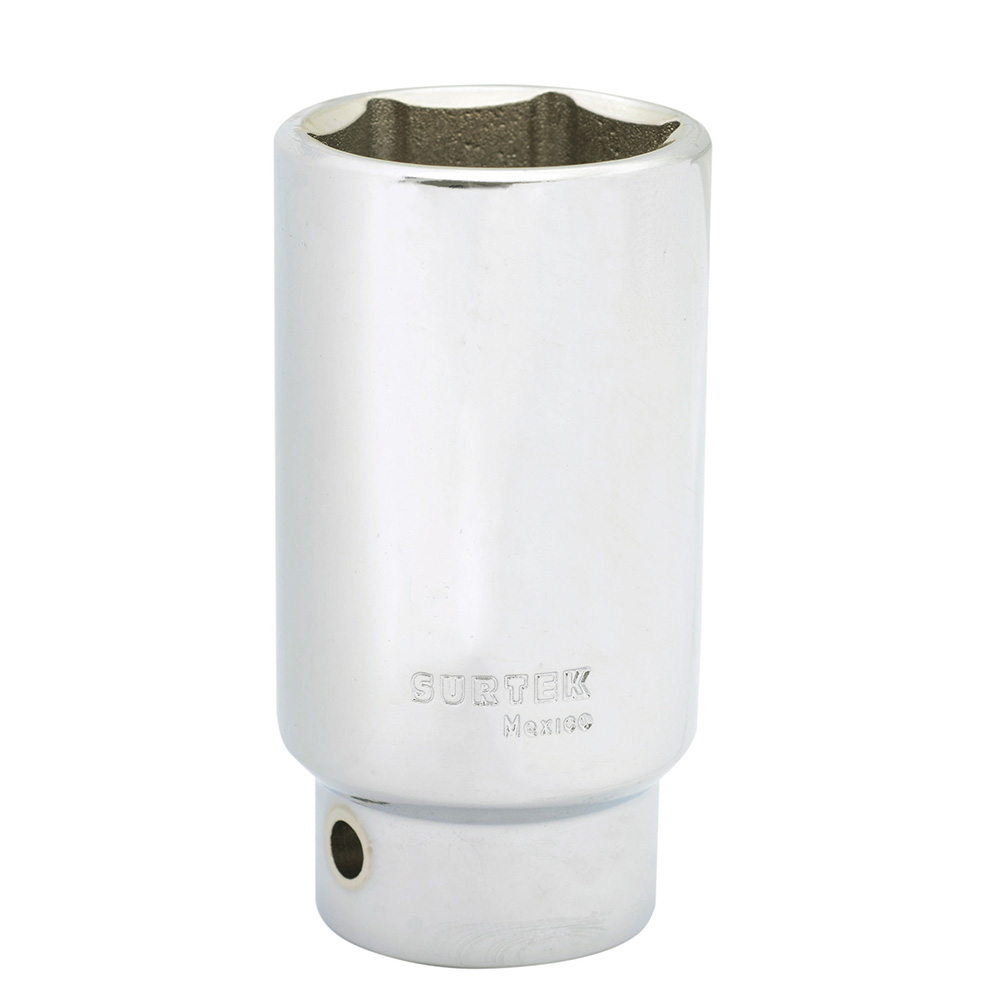 Dado Largo Cuadro De 3/4'', 6 Puntas, En Pulgadas, 1-3/16'' Surtek