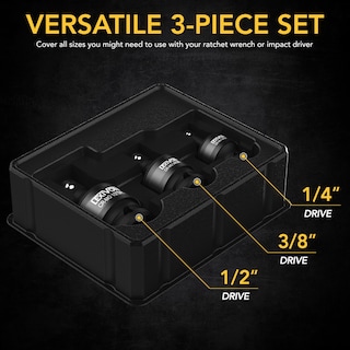 Foto 3 | Set Giratorio Impact Universal Joint Enchufes Lexivon Lx-113 - Venta Internacional.