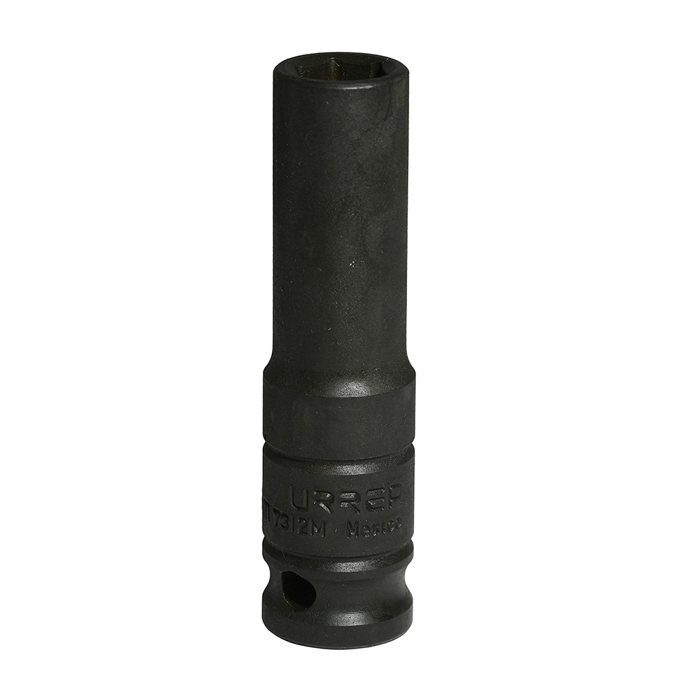Dado De Impacto Largo Cuadro De 1/2'', 6 Puntas, Métrico, 12 Mm Urrea