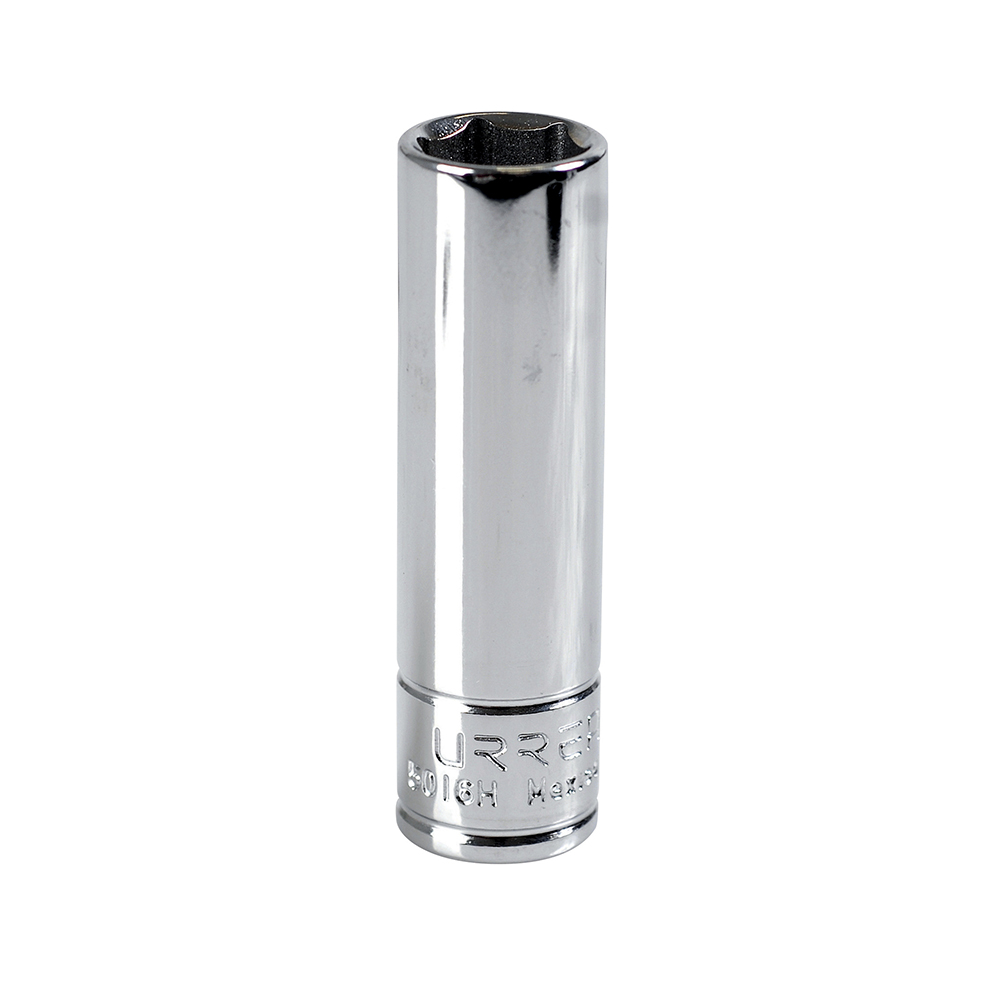 Dado Largo Cuadro De 3/8'', 6 Puntas, En Pulgadas, 1/2'' Urrea