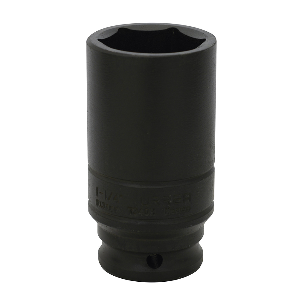 Dado De Impacto Largo Cuadro De 1/2'', 6 Puntas, En Pulgadas, 1-1/4'' Urrea
