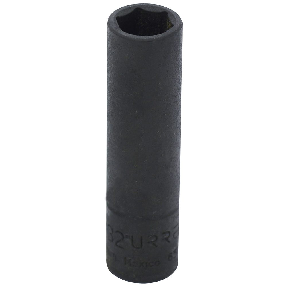 Dado De Impacto Largo Cuadro De 1/4'', 6 Puntas, En Pulgadas, 11/32'' Urrea