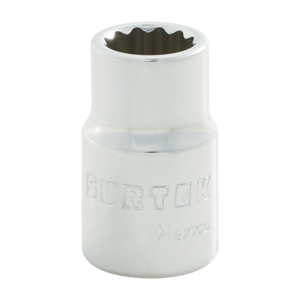 Dado Cuadro De 3/8'', 12 Puntas, En Pulgadas, 5/16'' Surtek